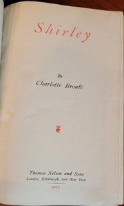 lot 40C image: Charlotte Bronte  Shirley  1907, 2 Books