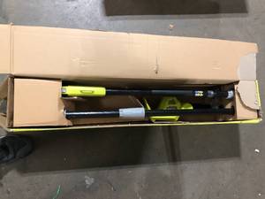 RYOBI ONE 18V 18 in. Cordless Battery Pole Hedge Trimmer with 2.0 Ah Battery and Charger Customer Returns See Pictures