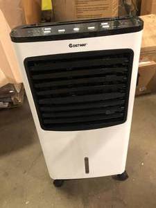 Gymax Portable Air Conditioner Evaporative Cooler Fan with 3-Modes and Speeds Home Office  Customer Returns See Pictures