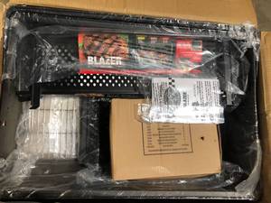 Char-Griller Blazer Charcoal Grill in Black Missing Pieces  Customer Returns See Pictures