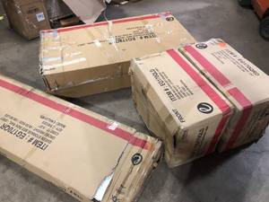 Madison Gray Queen Storage Bed by Picket House Furnishings Customer Returns See Pictures