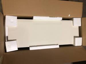 Liberty White Entryway Storage Bench with 2-Drawer (39 in. W x 14 in. D x 20 in. H)   Customer Returns See Pictures