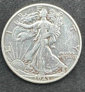 lot 46 image: 1943 Walking Liberty Half Dollar
