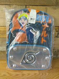 lot 44 image: Naruto Anime Character Print Backpack