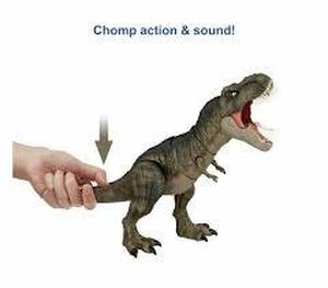 lot 148 image: Jurassic World Dominion Thrash n Devour Tyrannosaurus Rex Dinosaur Figure
