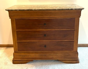 lot 24A image: Hooker Hooker French Louis Philippe Style Three Drawer Dresser