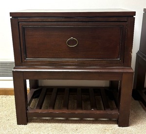 lot 26 image: Pair of Side Tables