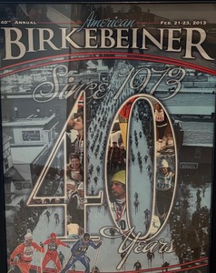 lot 80 image: American Birkebeiner 40 Year Anniversary Print