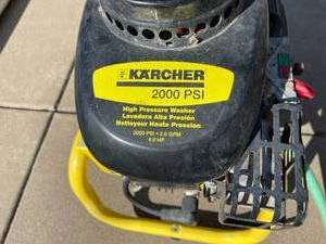 lot 153 image: Tecumseh Karcher 2000 PSI Gas Powered Power Washer Model G-2000 ET
