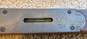 lot 177 image: Vintage Plane and Wooden Level