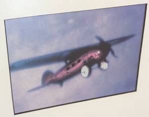 lot 184 image: Pair of Framed Decorative Airplane Prints