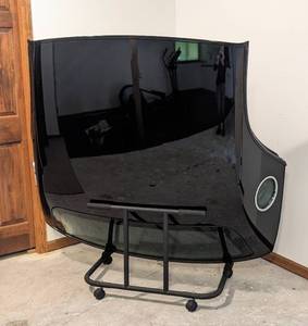 lot 105A image: 2002-05 Ford Thunderbird Hard Top and Stand