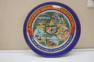 lot 294 image: Collectible beer serving tray, 13