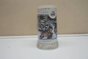 lot 328 image: Miller Holiday Stein, wolf