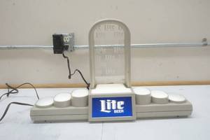 lot 336 image: Miller Lite lighted display
