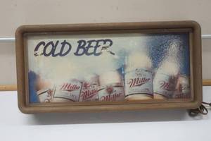 lot 353 image: Miller High Life Cold Beer