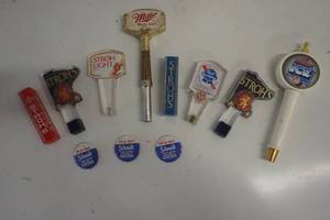 lot 362 image: Vintage lot of beer tap handles