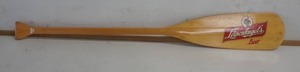 lot 382 image: Leinenkugels Canoe Paddle Sign