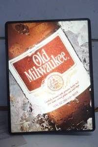 lot 401 image: Old Milwaukee  Lighted Wall Display