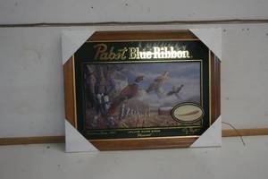lot 486 image: 1997 Pabst Blue Ribbon  Pheasants  case of 4 Pictures