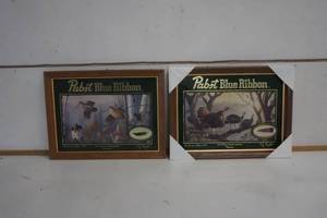 lot 487 image: 1997 Pabst Blue Ribbon  Turkey  and  Woodcock