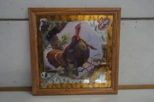 lot 492 image: Miller High Life Wild Turkey Gander Mountain with Joe Bucher case of 5 Pictures