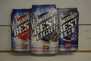 lot 661 image: Milwaukees Best Metal Sign