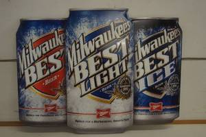 lot 662 image: Milwaukees Best Metal Sign