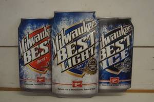 lot 663 image: Milwaukees Best Metal Sign