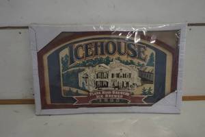 lot 668 image: Ice House Wood Frame Picture