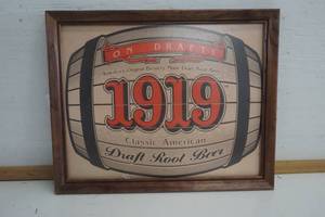 lot 682 image: On Draft 1919 Draft Root Beer Picture