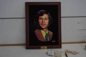 lot 698 image: 1998 Miller Time Lighted Dick Portrait (Luminated picture)