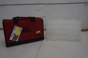 lot 745 image: Old Milwaukee Fishing Plano Box