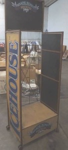 lot 788 image: Ice HouseRed Dog Rolling Display