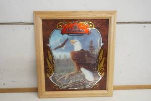 lot 922 image: Old Milwaukee Wild Life Picture Eagle