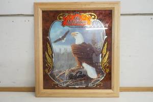 lot 923 image: Old Milwaukee Wild Life Picture Eagle