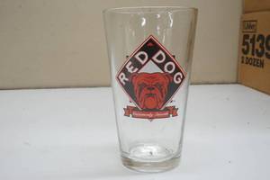lot 73 image: Red Dog 160z Beer Glasses