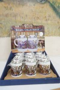 lot 137 image: Strohs Bavaria collection #4 stein with store display