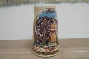 lot 143 image: Miller Genuine Draft Birth of a Nation mug