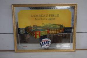 lot 391 image: Miller Lite Lambeau Field  Rebirth of Legends Picture