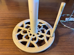 lot 32 image: Pair of Paper Towel Holders