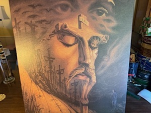 lot 48 image: Beautiful Religious Artwork