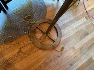 lot 57 image: Retro Floor Lamp