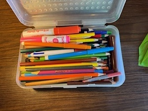 lot 68 image: Artist Lot Markers and Colored Pencils