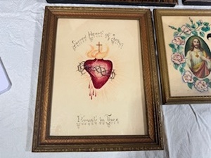 lot 79 image: Vintage Religious Artwork (6 pieces)