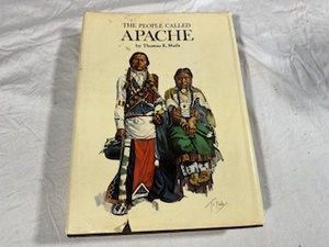 lot 100 image: Native American Portrait of Bill Hampton, A Pictorial History of Amercian Indian and The People Called Apache books