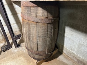 lot 112 image: Pair of Vintage Whiskey Barrels