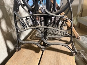 lot 115 image: Vintage West Hampton Sewing Machine Base