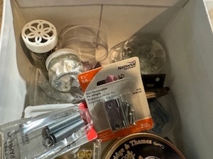 lot 138 image: Hardware for HangingMounting Pictures and Shelves