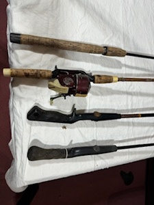 lot 151 image: Four Fishing Poles (See photos for details)